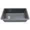 Msi Gray Single Bowl 31in X 19in Quartz Undermount  Kitchen Sink ZOR-QTZ-SBSNK-0104 - alternate 1